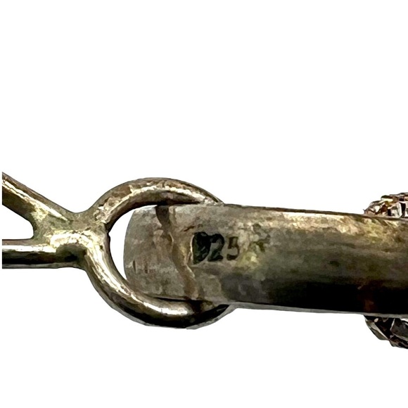 Handcrafted 925 Sterling Silver Moonstone Pendant Necklace.  A55 - Picture 8 of 9